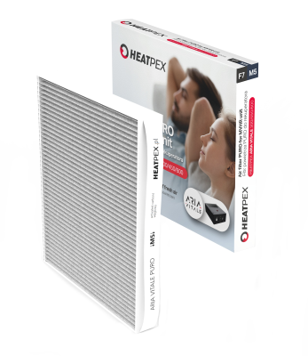 filtr powierza aria vitale puro węglowy (m5) Heatpex 52600100100W